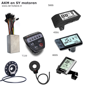 AKM en SY motoren controller display rat holland